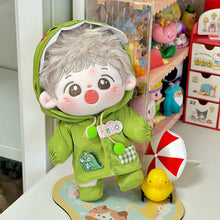 Load image into Gallery viewer, For 10/20CM Cotton Doll Raincoats Cartoon Plush Doll Replacement Outfit Playing House Accessories Mini Clothes
