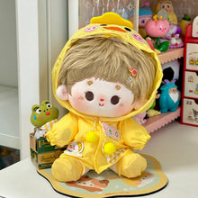 Load image into Gallery viewer, For 10/20CM Cotton Doll Raincoats Cartoon Plush Doll Replacement Outfit Playing House Accessories Mini Clothes
