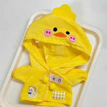 Load image into Gallery viewer, For 10/20CM Cotton Doll Raincoats Cartoon Plush Doll Replacement Outfit Playing House Accessories Mini Clothes
