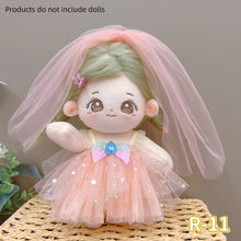 Load image into Gallery viewer, For 20CM Cotton Doll Dresses Cartoon Plush Doll Replacement Outfit Playing House Accessories Mini Clothes

