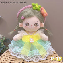 Load image into Gallery viewer, For 20CM Cotton Doll Dresses Cartoon Plush Doll Replacement Outfit Playing House Accessories Mini Clothes
