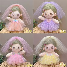 Load image into Gallery viewer, For 20CM Cotton Doll Dresses Cartoon Plush Doll Replacement Outfit Playing House Accessories Mini Clothes
