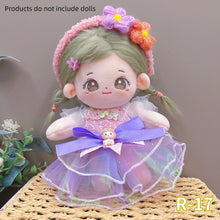 Load image into Gallery viewer, For 20CM Cotton Doll Dresses Cartoon Plush Doll Replacement Outfit Playing House Accessories Mini Clothes

