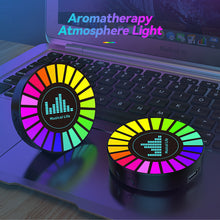 Load image into Gallery viewer, Intelligent Car Wireless Remote Control Aromatherapy Lamp APP Control Music Rhythm Light Air Freshener Atmosphere Light
