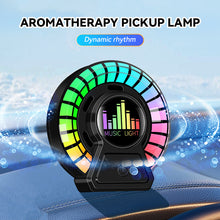 Load image into Gallery viewer, Intelligent Car Wireless Remote Control Aromatherapy Lamp Music Rhythm Light Air Freshener Atmosphere Light
