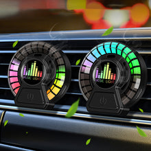 Load image into Gallery viewer, Intelligent Car Wireless Remote Control Aromatherapy Lamp Music Rhythm Light Air Freshener Atmosphere Light
