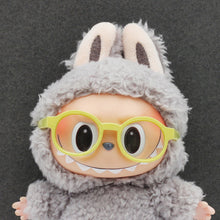 Load image into Gallery viewer, For Labubu Glasses 6.5cm Cute Plastic Glasses for 15cm Labubu Macaron and 60cm BJD Dolls and 1/3 BJD Dolls Toy Glasses Accessories
