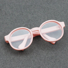 Load image into Gallery viewer, For Labubu Glasses 6.5cm Cute Plastic Glasses for 15cm Labubu Macaron and 60cm BJD Dolls and 1/3 BJD Dolls Toy Glasses Accessories
