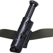 Load image into Gallery viewer, 360 Degree Rotating Tactical Baton Stand Plastic Black Telescopic Baton Holster Safe Defense Kit Equipment Tactical Accessories
