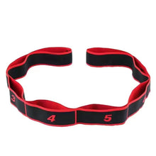 Load image into Gallery viewer, Adult High Elasticity Yoga Stretch Resistance Bands Multi-Segment Belt Yoga Assisted Stretching Belt Yoga Fitness Supply
