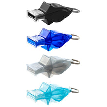 Load image into Gallery viewer, Basketball Dolphin Whistle Referee Whistled Seedless Plastic Sports Whistle Professional Soccer Basketball Referee Whistle Outdoor Sport

