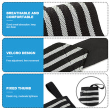 Load image into Gallery viewer, 1Pc Adjustable Men And Women Sports Wrist Straps Elastic Wristband and Wrist Fixers of Athletes Powerlifting Wrist Straps

