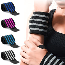Load image into Gallery viewer, 1Pc Adjustable Men And Women Sports Wrist Straps Elastic Wristband and Wrist Fixers of Athletes Powerlifting Wrist Straps
