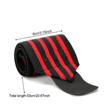 Load image into Gallery viewer, 1Pc Adjustable Men And Women Sports Wrist Straps Elastic Wristband and Wrist Fixers of Athletes Powerlifting Wrist Straps
