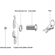 Load image into Gallery viewer, Camper Push Lock 30mm RV Caravan Boat Motor Car Home Cabinet Drawer Latch Button Locks For Furniture Hardware Accessories
