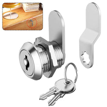Load image into Gallery viewer, Camper Push Lock 30mm RV Caravan Boat Motor Car Home Cabinet Drawer Latch Button Locks For Furniture Hardware Accessories
