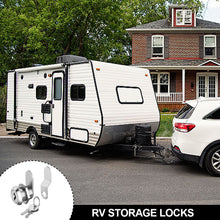 Load image into Gallery viewer, Camper Push Lock 30mm RV Caravan Boat Motor Car Home Cabinet Drawer Latch Button Locks For Furniture Hardware Accessories
