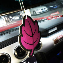 Load image into Gallery viewer, Car Air Freshener Perfume Pendants Vehicle Cartoon Leave Solid Fragrance Piece Auto Slice Aroma Rearview Mirror Ornament
