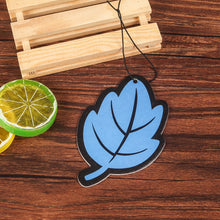 Load image into Gallery viewer, Car Air Freshener Perfume Pendants Vehicle Cartoon Leave Solid Fragrance Piece Auto Slice Aroma Rearview Mirror Ornament
