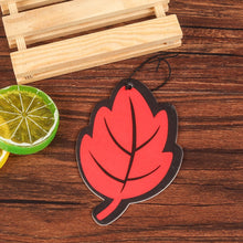Load image into Gallery viewer, Car Air Freshener Perfume Pendants Vehicle Cartoon Leave Solid Fragrance Piece Auto Slice Aroma Rearview Mirror Ornament
