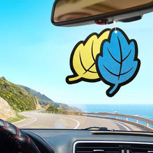 Load image into Gallery viewer, Car Air Freshener Perfume Pendants Vehicle Cartoon Leave Solid Fragrance Piece Auto Slice Aroma Rearview Mirror Ornament
