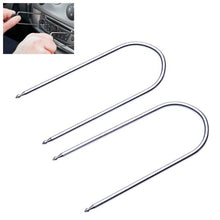 Load image into Gallery viewer, 2Pcs Car Radio Stereo Removal Keys CD Changer Disassembly Tool Fit for Ford for Peugeot FOR Renault for Nissan
