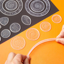 Load image into Gallery viewer, 22pcs Spirograph Ruler Set Geometric Ruler Mathematical Roulette Drawing Tools Learning Painting Puzzle Toys Spirograph Art Tool
