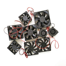 Load image into Gallery viewer, 9025 8025 8015 6015 5015 12V 24V Cooling Fan Brushless Motor Case Quiet Beam Lamp Fan Snail Turbine Blower Heat Dissipation
