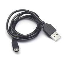 Load image into Gallery viewer, 0.8/0.5M USB Cable V3 A Male to Mini B 5 Pin T Port MiniUSB for Devices MP3 MP4 Camera Mobile Phone HardDisk Computer
