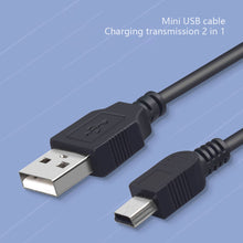 Load image into Gallery viewer, 0.8/0.5M USB Cable V3 A Male to Mini B 5 Pin T Port MiniUSB for Devices MP3 MP4 Camera Mobile Phone HardDisk Computer
