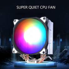 Load image into Gallery viewer, 6/4/2 Heatpipes RGB CPU Cooler Radiator Silent PWM 4/3PIN For Intel LGA775/1150/1151/1155/1156/1356/1366/1200/1700 Ventilador
