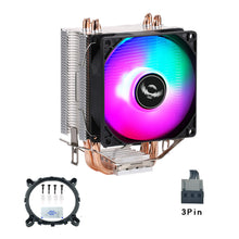Load image into Gallery viewer, 6/4/2 Heatpipes RGB CPU Cooler Radiator Silent PWM 4/3PIN For Intel LGA775/1150/1151/1155/1156/1356/1366/1200/1700 Ventilador
