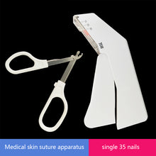 Load image into Gallery viewer, Surgery Disposable Stainless Steel Skin Stapler Nails Skin Stitching Machine Sterile Blank Package Nail Puller
