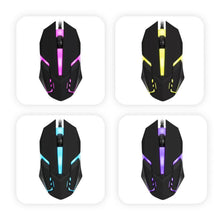 Load image into Gallery viewer, Ergonomic Design Gaming Mouse Desktop Computer Laptop USB Sports LED Luminous Backlit Wired Mouse
