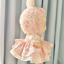 Load image into Gallery viewer, Fashionable Doll Clothes Exquisite Pink Dress Set Mini Cute Doll Replacement Clothes Dolls Decoration Accessories for 38cm Labubu Doll
