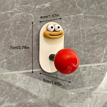 Load image into Gallery viewer, Dopamine Household Bathroom No Punching Hook Cute Bathroom Wall Towel Holder Household Storage Hook
