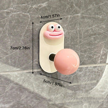 Load image into Gallery viewer, Dopamine Household Bathroom No Punching Hook Cute Bathroom Wall Towel Holder Household Storage Hook
