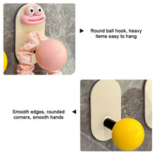 Load image into Gallery viewer, Dopamine Household Bathroom No Punching Hook Cute Bathroom Wall Towel Holder Household Storage Hook
