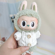 Load image into Gallery viewer, For 17cm Labubu Doll Clothes Fashion Clothes Knitted Sweater Doll Clothes Dolls Accessories Cute Decoration Little Clothes
