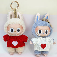 Load image into Gallery viewer, For 17cm Labubu Doll Clothes Fashion Clothes Knitted Sweater Doll Clothes Dolls Accessories Cute Decoration Little Clothes

