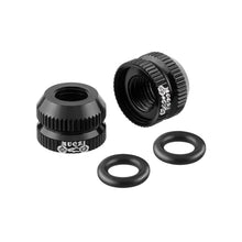 Load image into Gallery viewer, 1 Pair Mountain Bike Aluminum Alloy Real Air Nozzle Plain Nut Inner Tube Valve Nozzle Bicycle Modification Accessories
