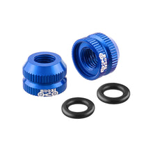 Load image into Gallery viewer, 1 Pair Mountain Bike Aluminum Alloy Real Air Nozzle Plain Nut Inner Tube Valve Nozzle Bicycle Modification Accessories

