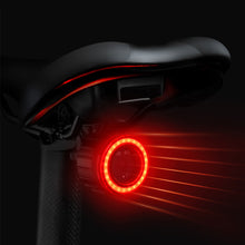 Load image into Gallery viewer, Intelligent Sensing Bicycle Brake Taillight COB Large Aperture Long Endurance Night Riding Warning Light USB Charging
