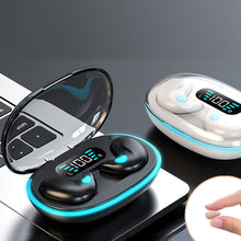 Load image into Gallery viewer, TWS Bone Conduction Sleep Special Bluetooth Headset With Digital Display Intelligent Noise Cancelling Long Endurance Headphones

