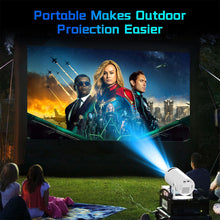 Load image into Gallery viewer, Multimedia Smart HD Barrel Projector Portable Home Theater Office Outdoor Camping Projector

