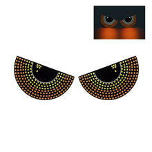 Load image into Gallery viewer, 2Pcs Car LED Cat's Eye Decorative Light Rear Warning Light Red Devil Eye Atmosphere Light Auto Decoration Accessories
