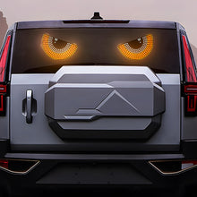 Load image into Gallery viewer, 2Pcs Car LED Cat's Eye Decorative Light Rear Warning Light Red Devil Eye Atmosphere Light Auto Decoration Accessories
