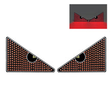 Load image into Gallery viewer, 2Pcs Car LED Cat's Eye Decorative Light Rear Warning Light Red Devil Eye Atmosphere Light Auto Decoration Accessories
