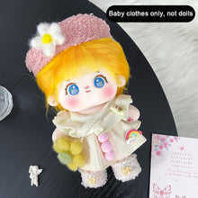 Load image into Gallery viewer, 20cm Cotton Doll Clothing Set Plush Toy Doll Daily Clothing Skirt Male Female Children Dress Up Cartoon Outfit
