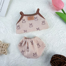 Load image into Gallery viewer, 20cm Cotton Doll Clothing Set Plush Toy Doll Daily Clothing Skirt Male Female Children Dress Up Cartoon Outfit
